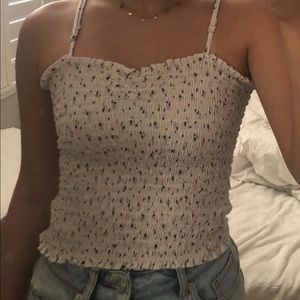 Brandy Melville flower Top
